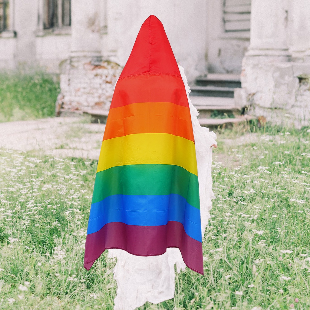 Áo Choàng Màu Cầu Vồng Cộng Đồng LGBT❤️