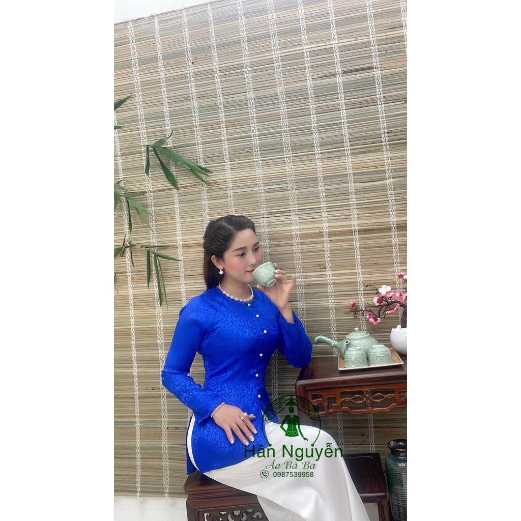 ÁO BÀ BA CAO CẤP KÈM QUẦN