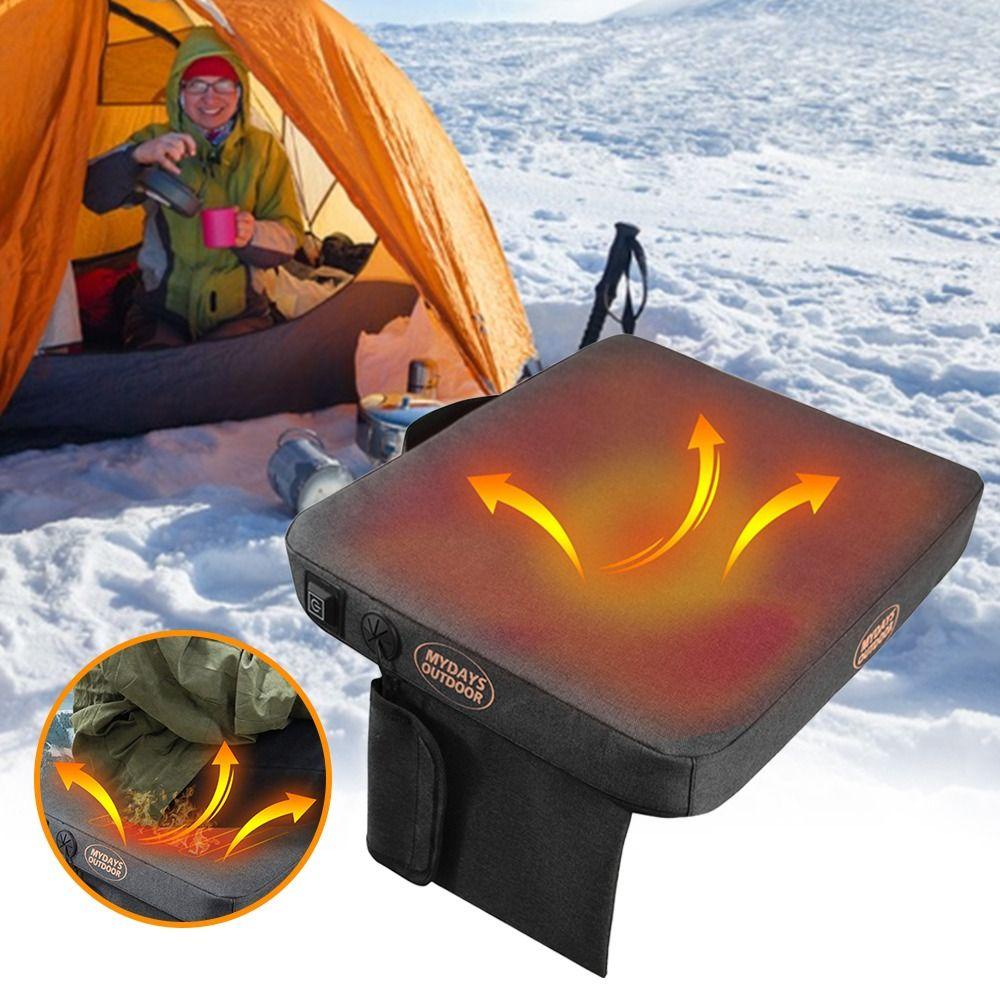 Đệm Ngồi 3 Mức Độ Sưởi Ấm Xách Tay Dùng Trong Nhà / Ngoài Trời