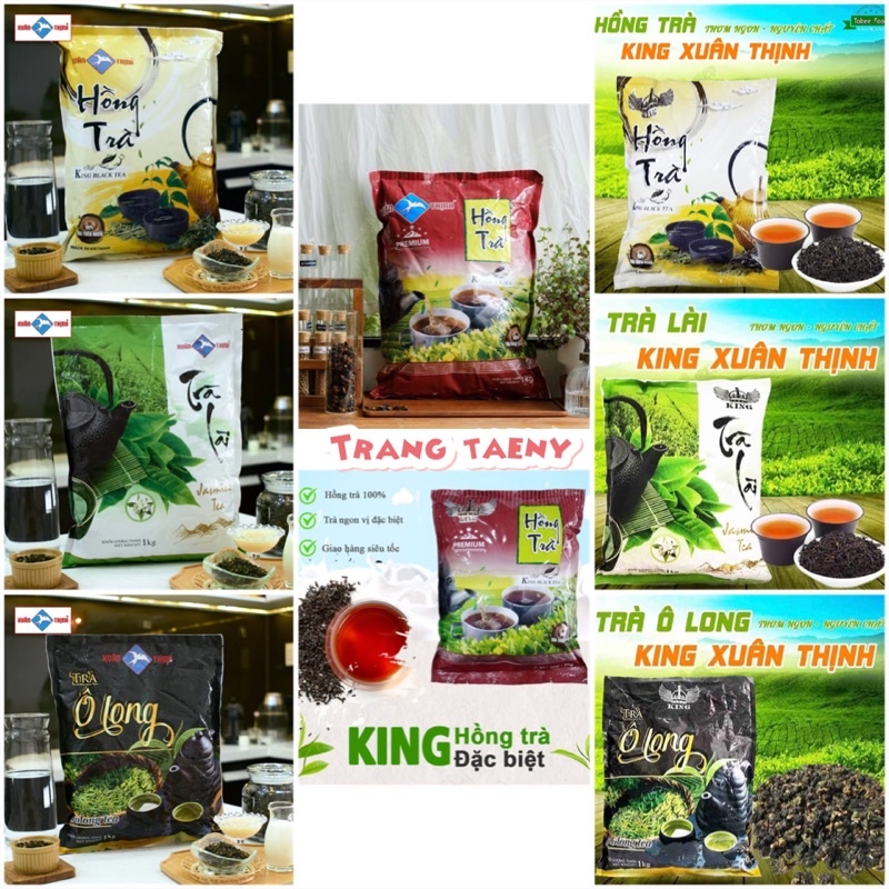 Hồng trà / Trà lài / Trà Ô Long King Xuân Thịnh 1kg