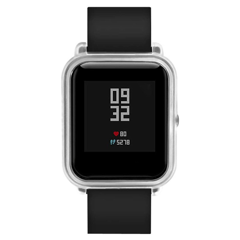 Vỏ Tpu Trong Suốt Bảo Vệ Cho Đồng Hồ Thông Minh Xiaomi Amazfit Bip Youth