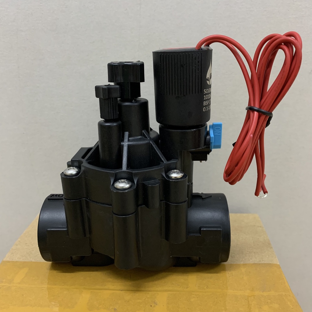 Van Khóa Tự Động CHỐNG NƯỚC- Van Điện Từ Nhựa Phi 34mm - 220V