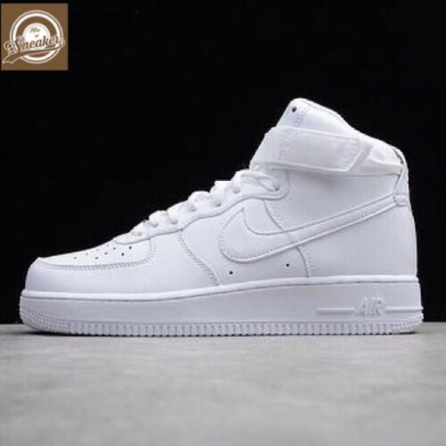 Xả Xả | Bán Chạy | Giầy thể thao Force 1 white cổ cao thời trang nữ tính KHO Xịn Nhẩt new 🍀 Xịn L * :