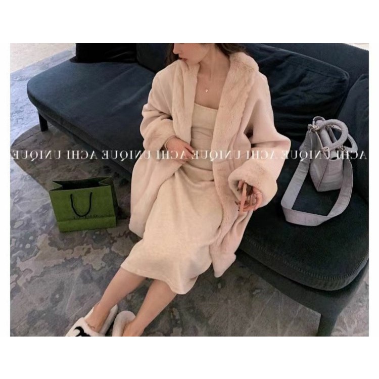 SUXI Đầm Dệt Kim Dáng Chữ A Màu Sắc Đơn Giản Phong Cách Vintage Dành Cho Nữ