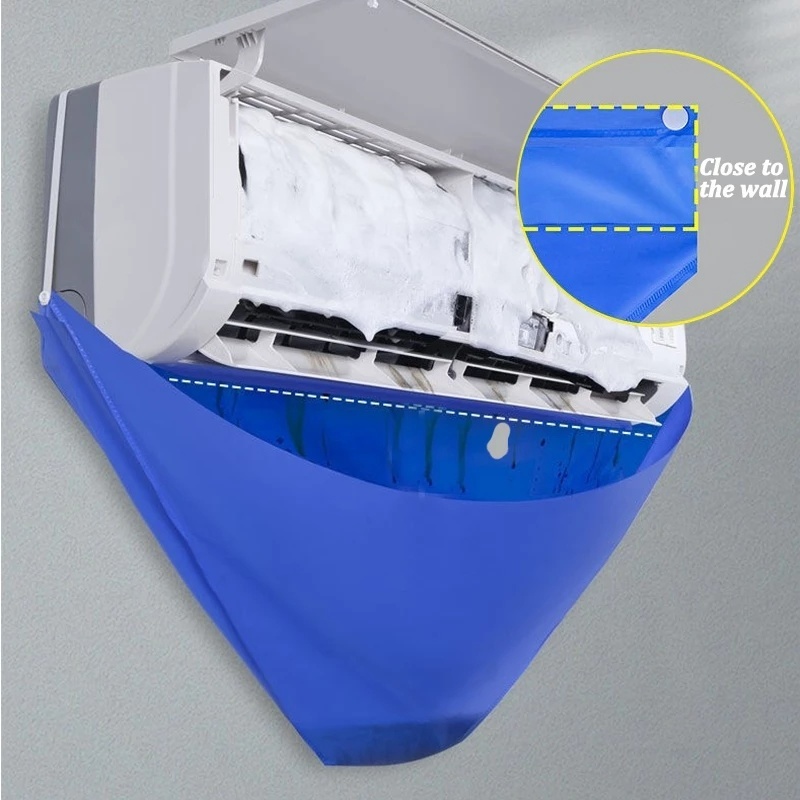 Vỏ Bọc Bảo Vệ Máy Điều Hòa Bằng Nilon Chất Lượng Cao Chống Thấm Nước / Bụi Bẩn Tiện Dụng Cho Gia Đình