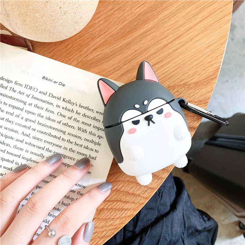 Vỏ ốp case airpod airpods bảo vệ tai nghe không dây bluetooth 1/2/Pro - miin case
