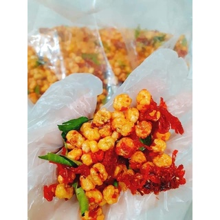 BẮP SẤY KHÔ BÒ LÁ CHANH