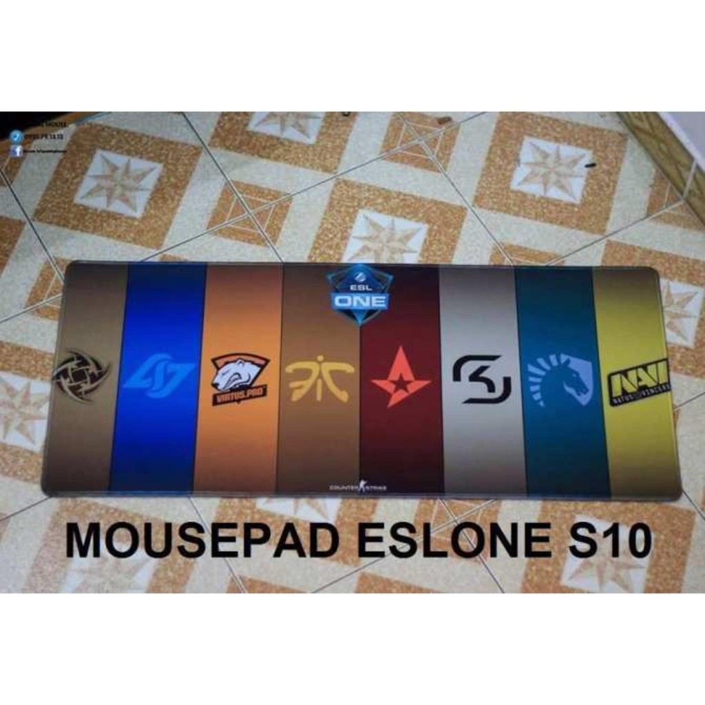Tấm lót chuột và bàn phím chơi game S10 Loại Mousepad Speed