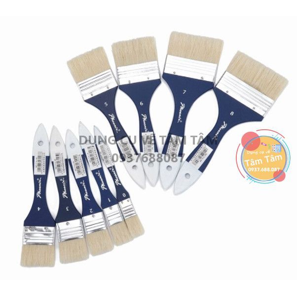 [ TÂM TÂM ]-Cọ bản, Cọ ngang, Cọ phoenix mã 714-