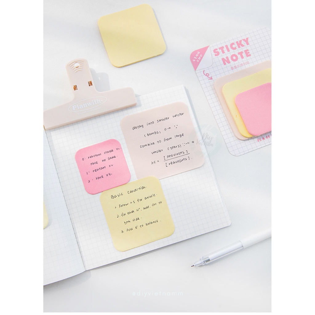 GIẤY NOTE PUDDING