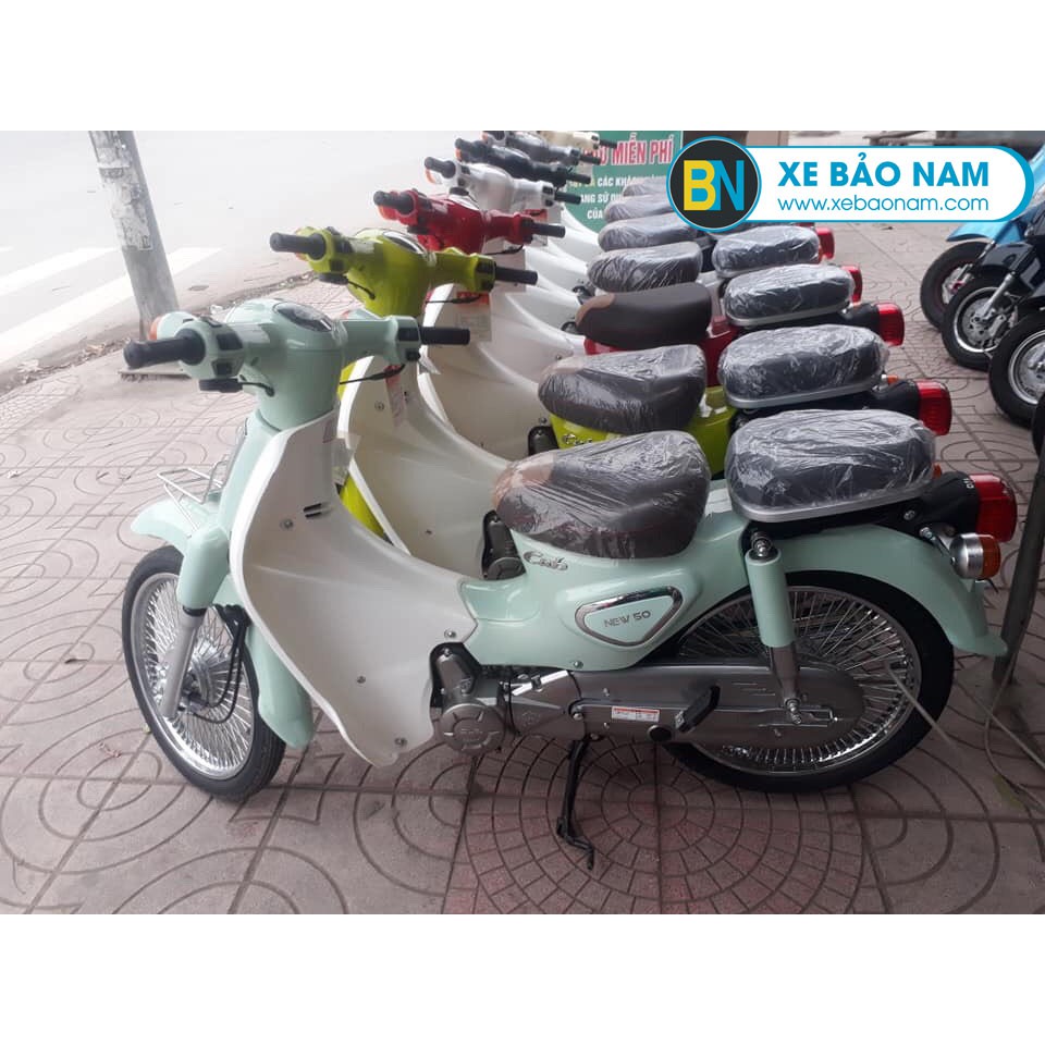 XE MÁY CUB 81 NEW 2019 MÀU XANH NGỌC