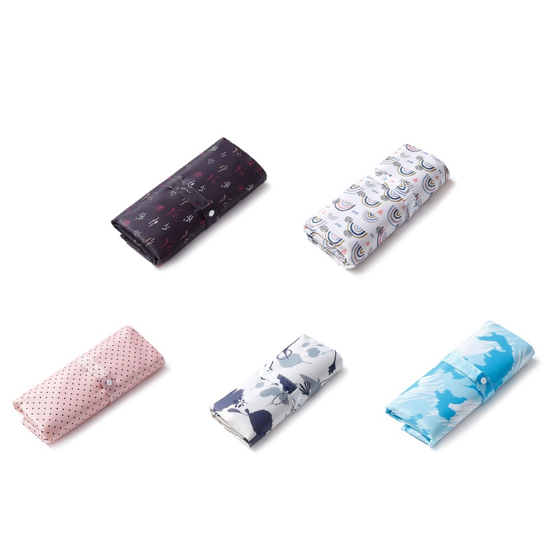 Thảm Thay Tã Nylon Chống Thấm Nước Có Thể Gập Gọn Tiện Dụng Mang Theo Du Lịch / Dã Ngoại Cho Bé