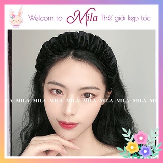 Băng Đô Cài Tóc MILA Nhún Bèo Phong Cách Hàn Quốc