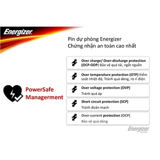 Sạc dự phòng Energizer UE10008 10000mAh