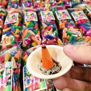 GÓI 100 VIÊN Nụ Trầm Hương KÈM CHÉN THÁI LAN CHÍNH HÃNG