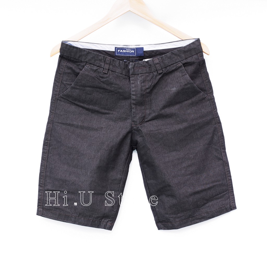 [Ảnh Thật] Quần Short Nam Dáng Hiện Đại, Trẻ Trung Năng Động Hi.U Store, Quần Nam Cân Nặng Từ 40-68kg