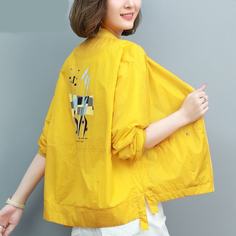 Áo Khoác Chống Nắng Tay Dài Dáng Ngắn Chất Liệu Lụa Lạnh Siêu Nhẹ Bảo Vệ Toàn Diện Cho Nữ