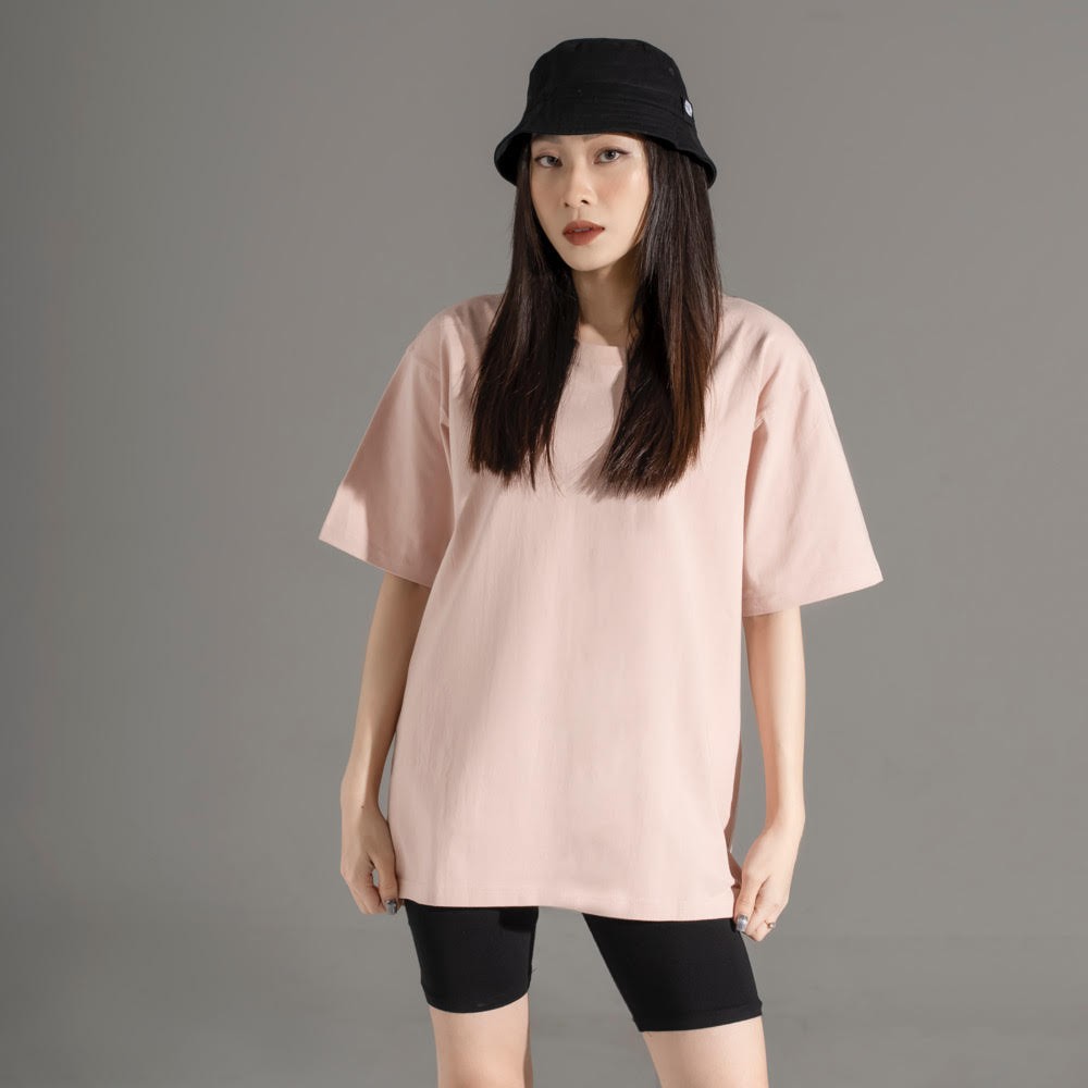250G Áo Phông 100% vải Cotton chải kĩ, loại bỏ lông thừa - Áo thun trơn định lượng 260gsm - Form Unisex mùa Hè 2022