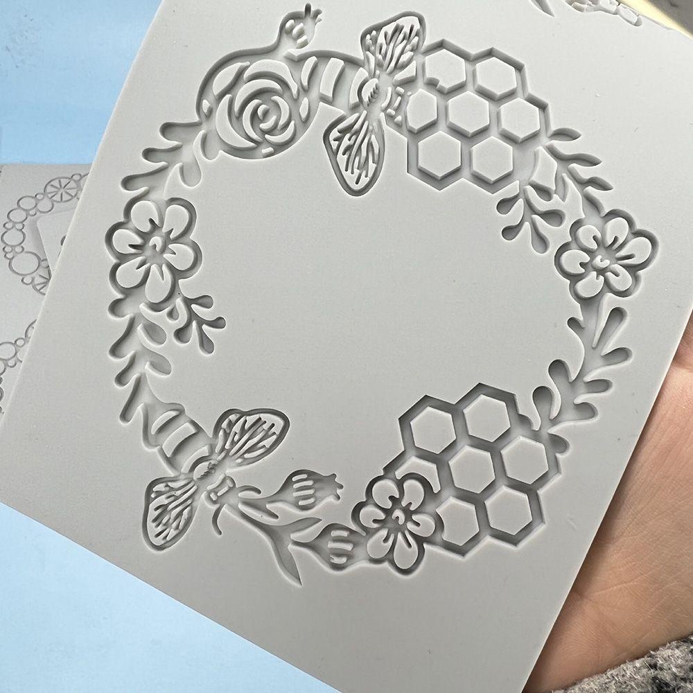 Khuôn Silicone Làm Bánh Hình Con Ong Xinh Xắn