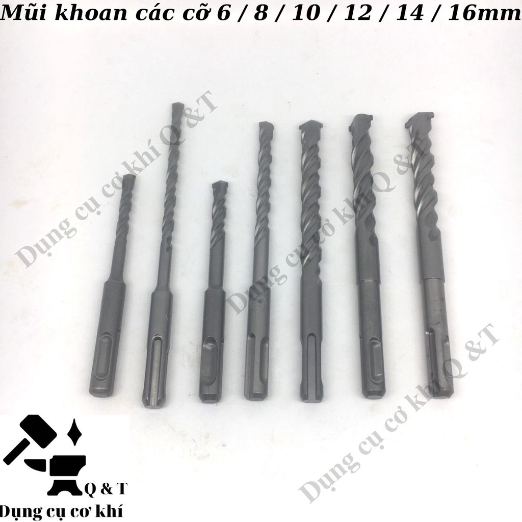 Mũi khoan bê tông soyi bosch giá rẻ các số