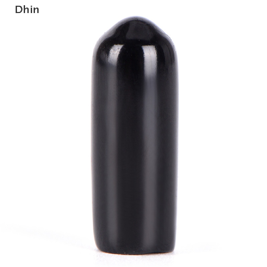 Set 10 Nắp Cao Su Màu Đen 3 / 4 / 5 / 6 / 7 / 8MM Cố Định Diều