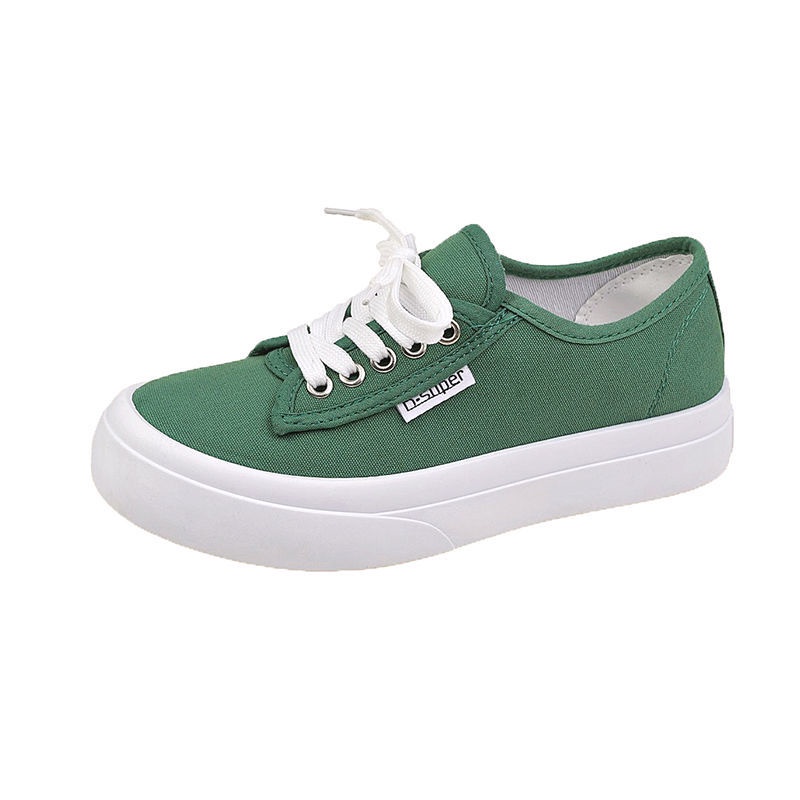 Hàng Có Sẵn Bán Chạy~ Giày Bánh Mì Vải Bạt Đế Dày Thoáng Khí Phong Cách Mùa Hè Năm 2021 Thoáng Khí Cho Nữ