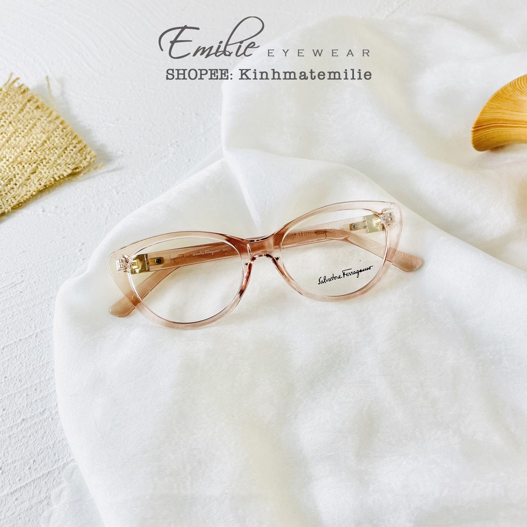 Gọng kính mắt mèo Emilie eyewear phụ kiện thời trang 8037
