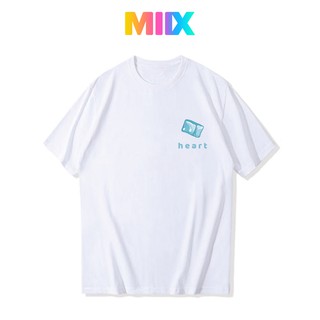 Áo thun tay lỡ form rộng unisex Miix basic tee MT018