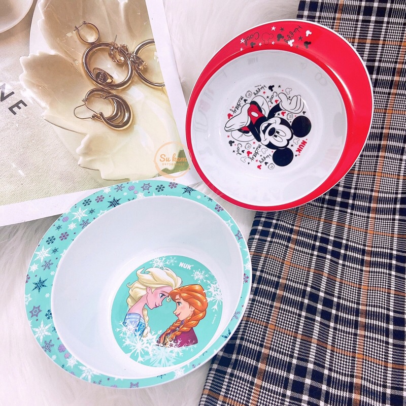 Bát ăn bằng nhựa Nuk siêu đẹp cho bé