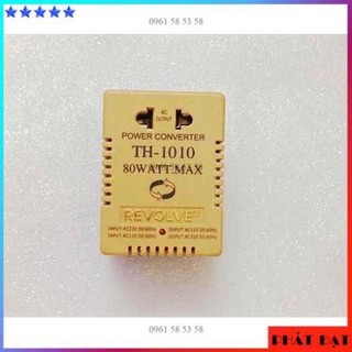 Adaptor đổi điện áp 220V - 110V, Revolve TH-1010 80W - TĐSG