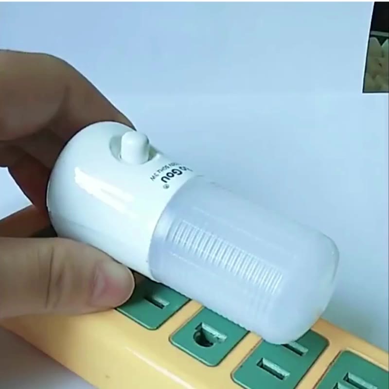 Đèn ngủ BOGOU công tắc 3w/ Đèn ngủ led gắn tường có công tắc (ánh sáng trắng dịu) | BigBuy360 - bigbuy360.vn