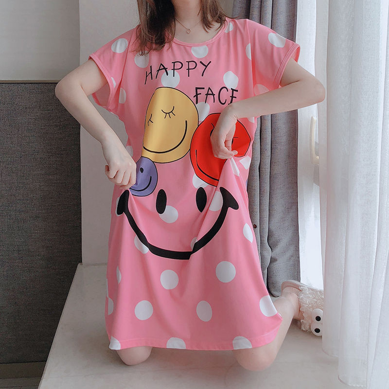 Pajamas mỏng dáng rộng Size lớn thời trang mùa hè hàn quốc dành cho phụ nữ mang thai