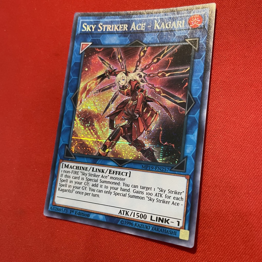 EN-JP]Thẻ Bài Yugioh Chính Hãng] Sky Striker Ace - Kagari Art Gốc Siêu Đẹp