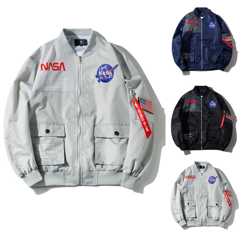 Áo khoác bomber phong cách phi hành gia NASA thời trang cho nam | BigBuy360 - bigbuy360.vn