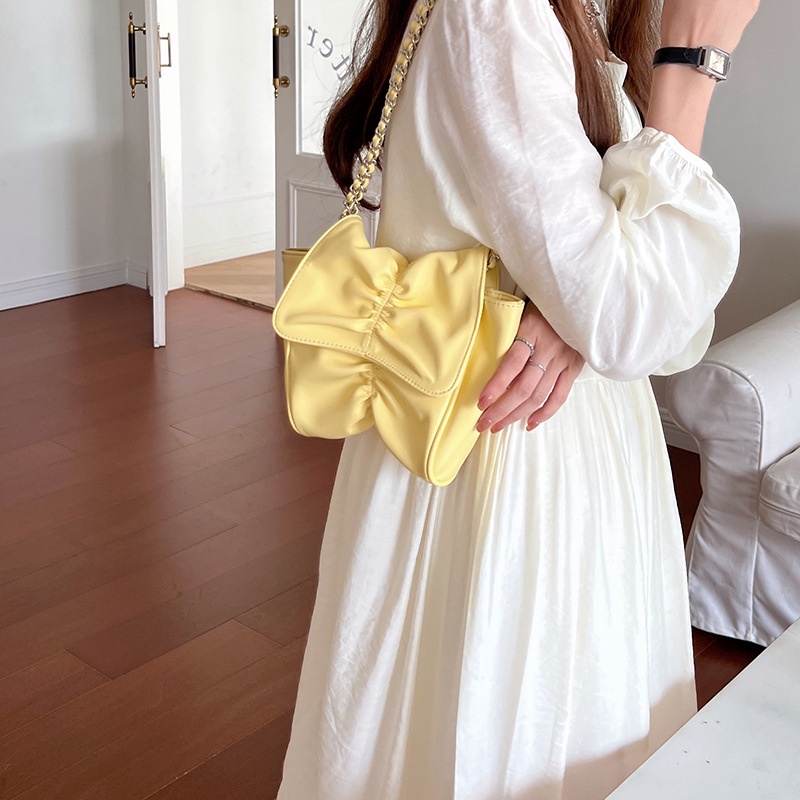 Túi Đeo Vai Mini Đính Nơ Ngọt Ngào Xinh Xắn Thời Trang Cho Nữ