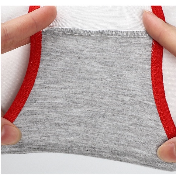 Quần Lót Kháng khuẩn nữ  Cotton Lưng Vừa Không Đường May Thoáng Khí Thoải Mái Phong Cách Nhật Hàn Cho Nữ