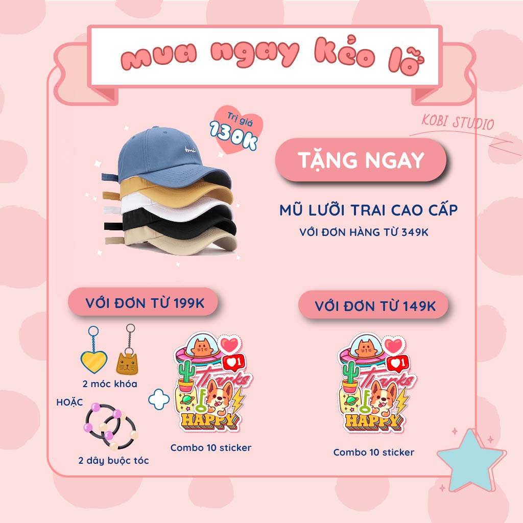 Móc Khóa Trang Sức KOBI Cao Cấp, Móc Khóa Phiên Bản Phụ Kiện Thời Trang Không Gỉ Hot Trend TikTok 2022