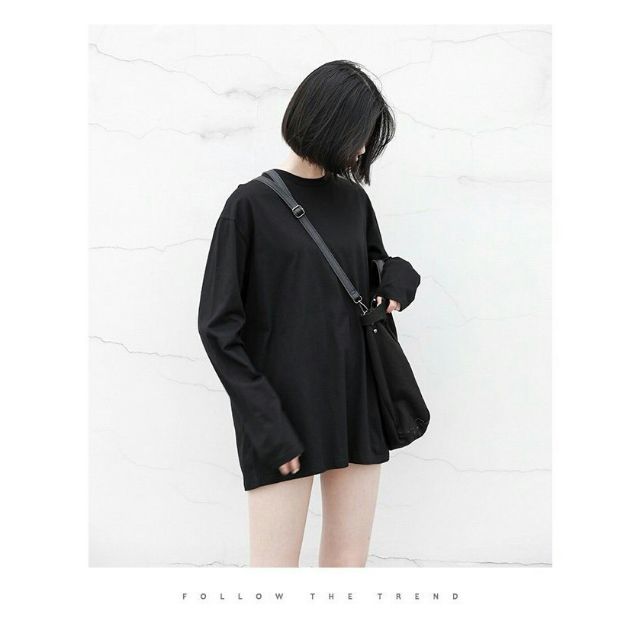 [Rẻ vô địch] Áo thun tay dài trơn unisex | BigBuy360 - bigbuy360.vn