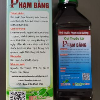 Cai thuôc lá Phạm Bằng