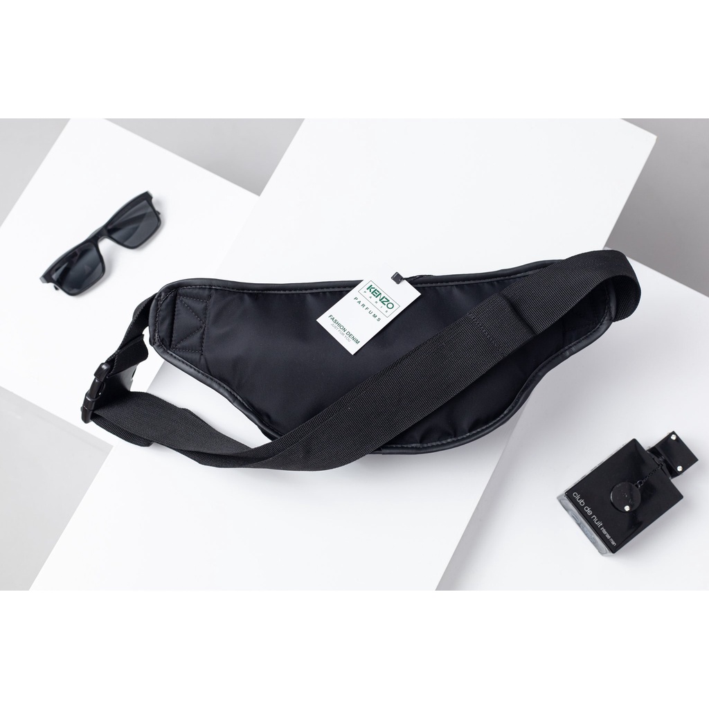 Túi đeo chéo KEN ZO chất vải polyeste Hàn Quốc cao cấp, túi thời trang UNISEX tiện lợi imàu đen #2