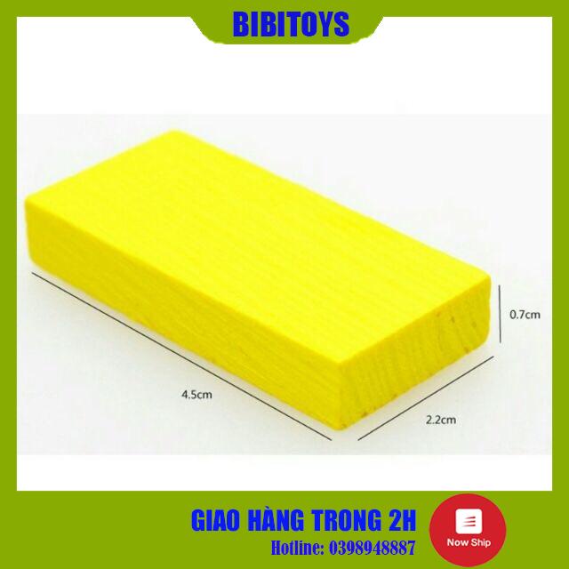 [GIÁ SP MỚI] Đồ chơi Domino màu 100 - 120 chi tiết cho bé