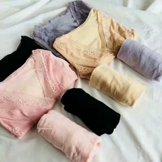 Bộ ngủ giữ nhiệt quyến rũ cổ V [Clip thật]