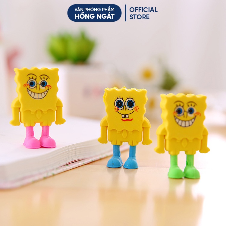 Tẩy bút chì bọt biển, đồ dùng học tập dễ thương gôm tẩy cute giá rẻ làm quà tặng học sinh văn phòng phẩm T17