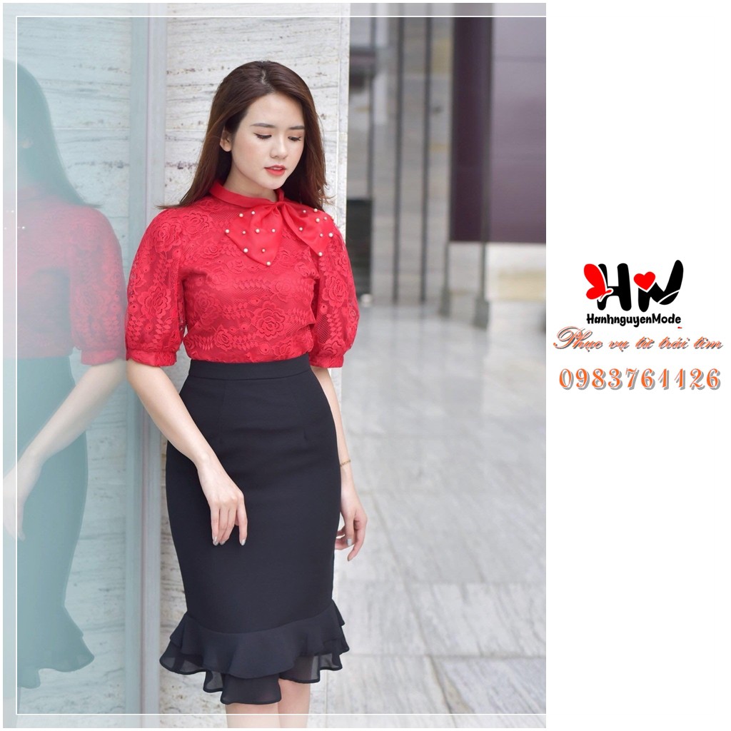 VÁY BÚT CHÌ CHÂN BÈO ĐUÔI CÁ [FREE SHIP - VIDEO - ẢNH THẬT]