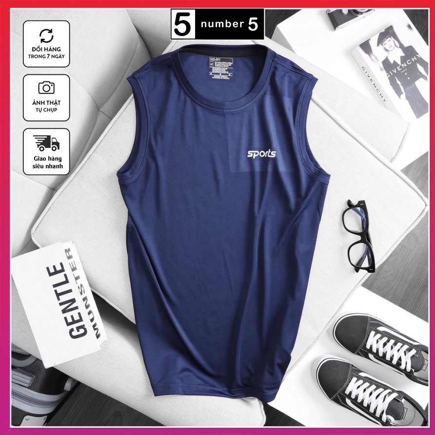 Áo Sát Nách Nam Áo Ba Lỗ Thể Thao Tanktop Nam Number5
