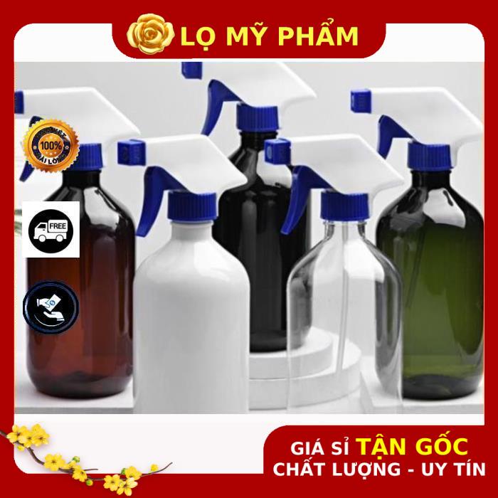 Chai Xịt Phun Sương ❤ GIÁ TỐT NHẤT ❤ [300ml] Chai nhựa pet Vòi Xịt Kính rỗng , phụ kiện du lịch