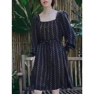 Chicka Chicka - Đầm Ruffle neckline dress - Floral