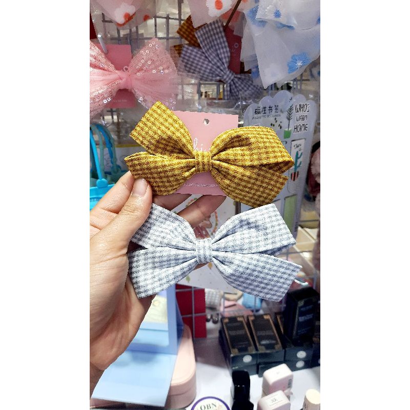 Kẹp tóc nơ Hàn Quốc - kẹp tóc nơ nhỏ