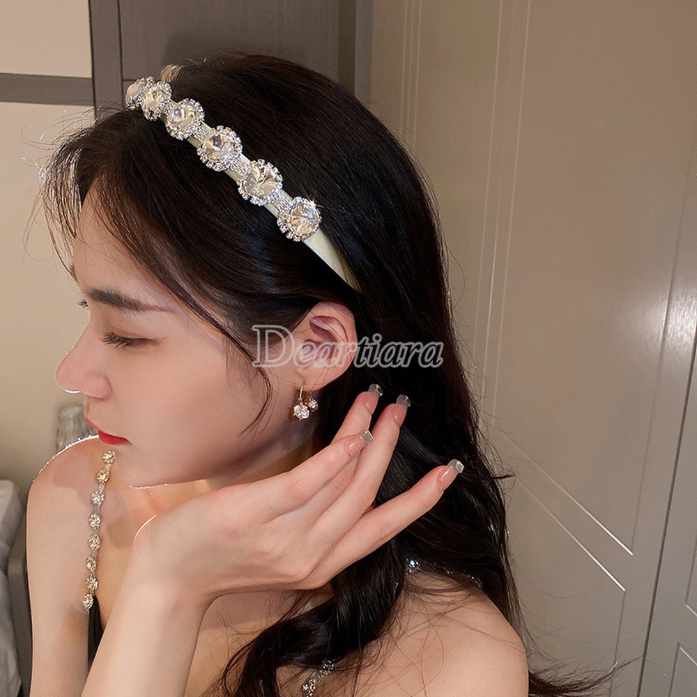 Kẹp Tóc Đính Đá Thời Trang Sang Trọng Cho Nữ