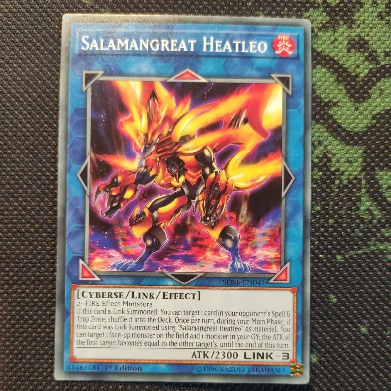 Thẻ bài Yugioh: Salamangreat Heatleo - SDSB-EN041 - common